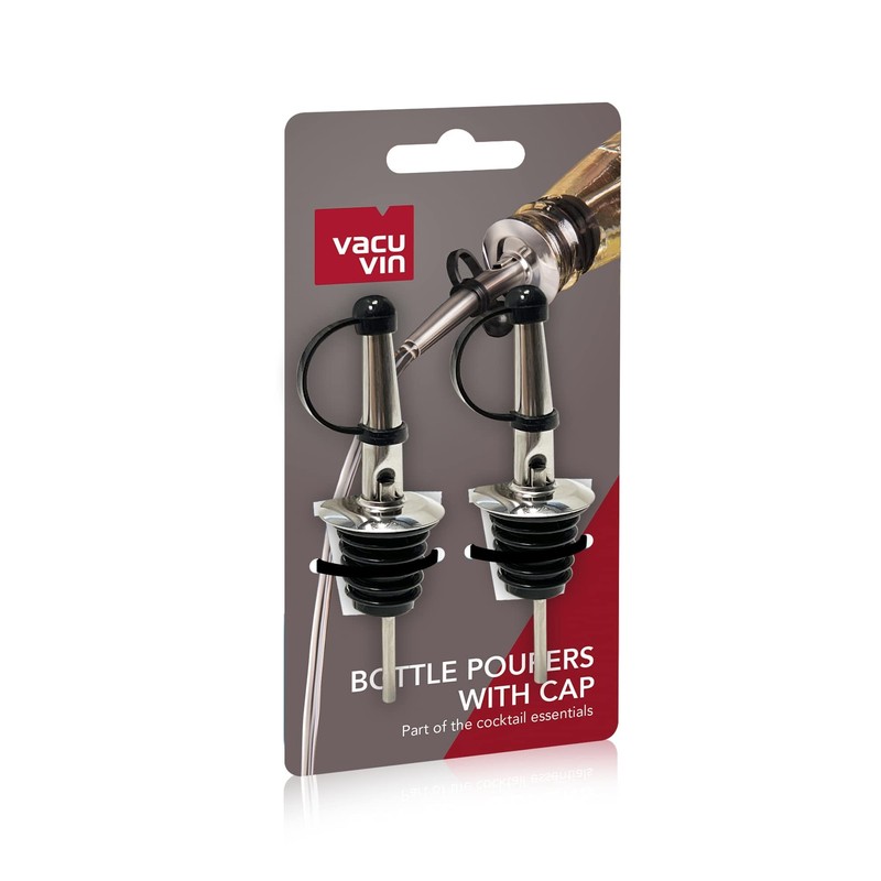 Vacu Vin Bottle Pourers – Perfect for Bartending for Mixologists