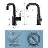 Bar Faucet Oil Rubbed Bronze: ARCORA Single Hole Wet Bar