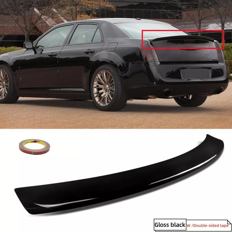 MUTUSAISI Rear Trunk Lip Spoiler Wing Fit for Chrysler 300