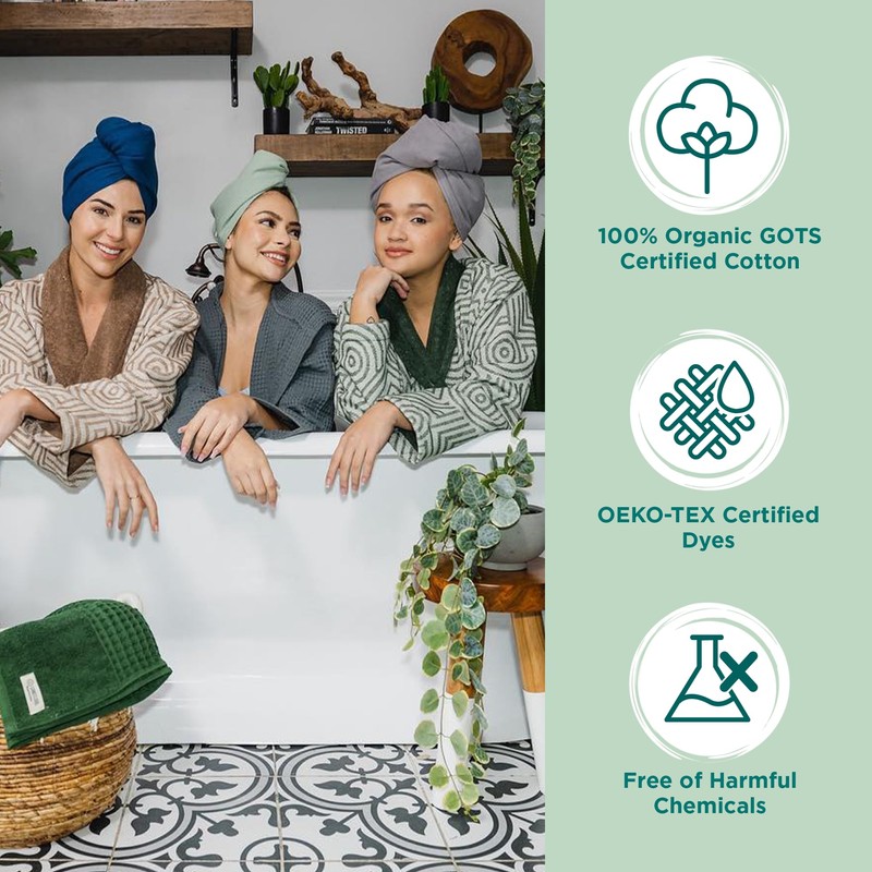 Sand Cloud Terra Hair Towel - Ivory