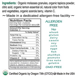 St. Claire's Organic Fruit Tart Candies, (Sour Lemon, 27 Ounce Refill Bag, over 800 pieces) | Gluten-Free, Vegan, GMO-Free, Plant-based, Allergen-Free | Made in our Allergen-Free facility