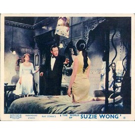 World of Suzie Wong Original Lobby Card William Holden Nancy Kwan Sylvia SYMS