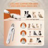 2-in-1 Pet Nail Grinder & Clippers for Dogs & Cats