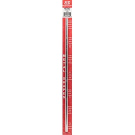 K&S Precision Metals Round Aluminum Rod 83045 – 1/4" OD x 12" Long – DIY Crafts, Machining, Fasteners, Electrical, Made in USA, 1 Rod
