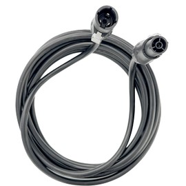 True1 Male to Female Jumper, Locking Mains Power Cable, IP65 / Waterproof, 14 AWG (15 Foot)