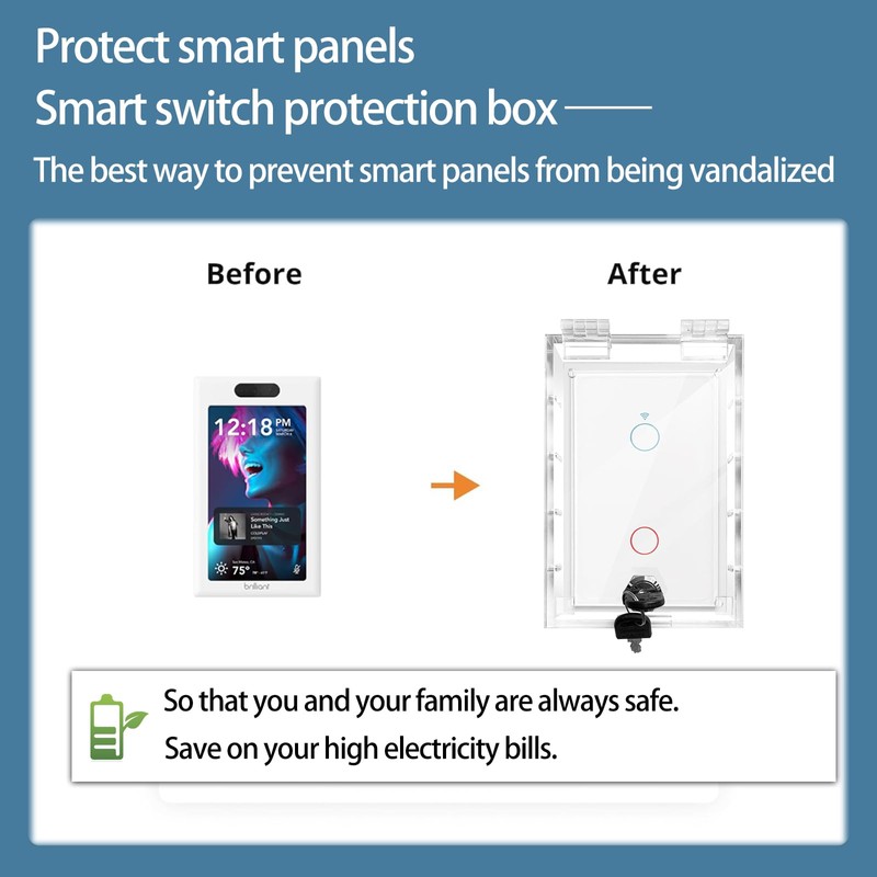 Switch Cover,Baby Proof Light Outlet Covers,Child Safety Switch Plate Guard,Wall