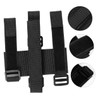 Kisangel 2 Pcs Bike Mount Speaker Holder Adjustable Straps Nylon