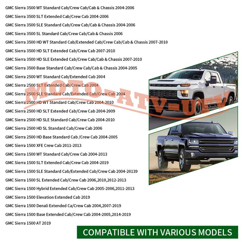 JINFANNIBI Camber Lock Alignment Fix For Chevy Silverado Sierra 1500