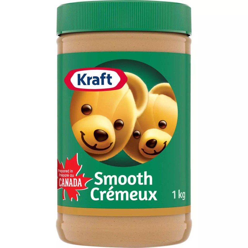 KRAFT Peanut Butter - Smooth 500g/17.6oz