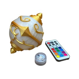 Palworld Pal Sphere - Color Changing with Remote Controlled RGB LED Light - 3D Printed