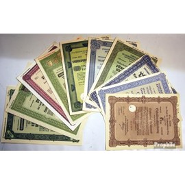 Austria 10 various Securities number. 103 (historical. Securities for collectors)