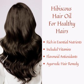 Future Organics Hibiscus Red Flower Pure & Natural Oil Unrefined For Men And Women Reduces Hair Fall & Dandruff Promotes Hair Growth
