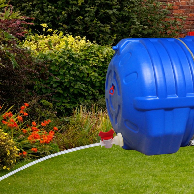 Rabbit Watering System Bucket Connector kit with 5/16'' Barb,Bulkhead Fitting,Mesh