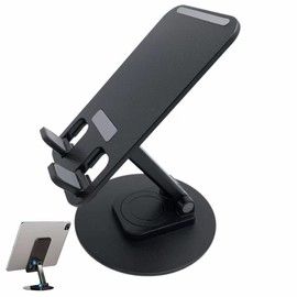 RIWPKFH Soporte plegable para teléfono celular, soporte de altura ajustable, base portátil para teléfono celular, base de computadora, soporte antideslizante para tablet compatible con todos los teléfonos móviles, tabletas