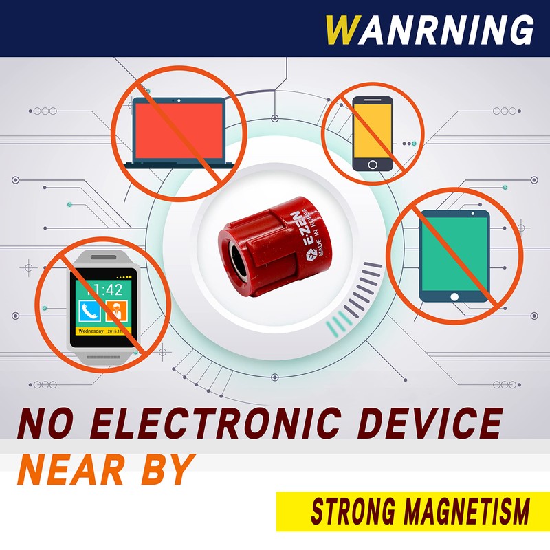 E-Zen Korea Bit Magnetiser/Demagnetiser Rings 2 Pcs. Made In Korea.