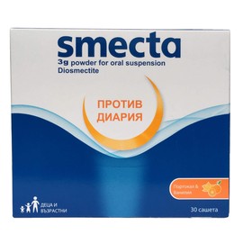  SMECTA 30 sachets. A new step in treating diarrhoea -powder for oral suspension by SMECTA