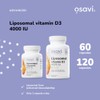 Osavi Liposomal Vitamin D3 4000 IU – 60 Vegan Capsules