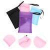 Ipetboom 4pcs Bar Soap Pouches Fun Exciting Bath Bag for