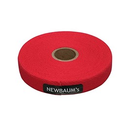 Newbaum's Cotton Cloth Tape, 30ft Roll (Grip Tape for Lyra Hoop, Trapeze and Bike Handlebars) (Bright Red)