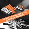 Magnetic Plier Organizer - Expandable Multiple Spacing Modular Tool Box