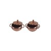 Rossi Rosa Copper Pots Set 2 Pieces, Multi-Colour, One Size