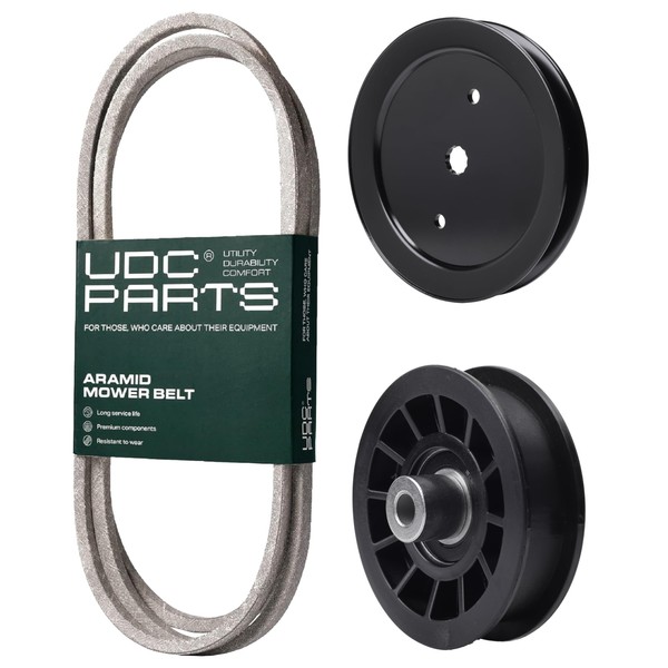 UDC Parts Mower Kit/Belt 138255 + Pulley 195945 + Pulley