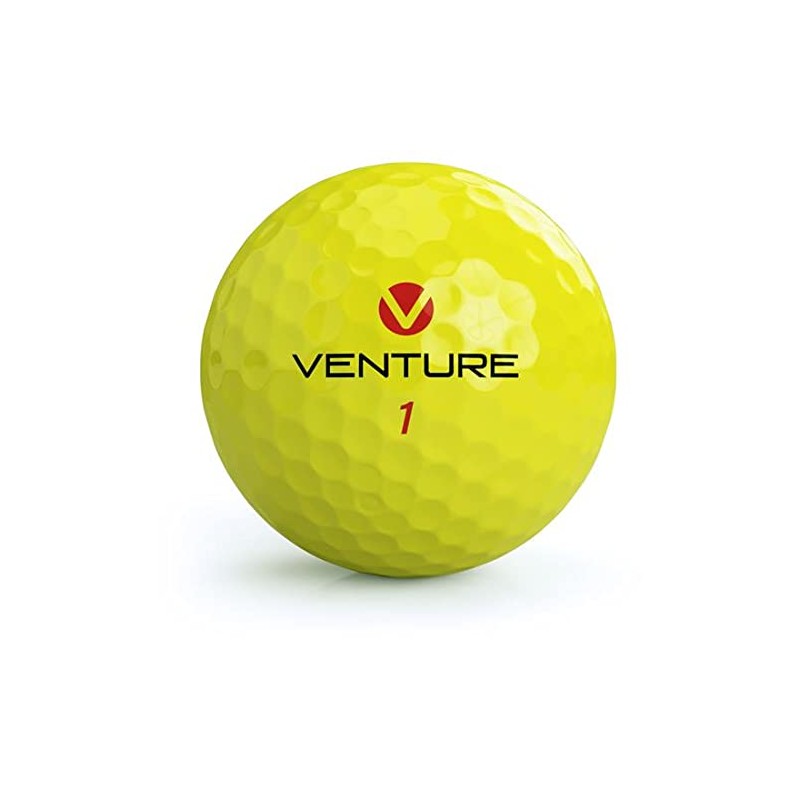 Venture Golf RD-1 Yellow Golf Balls