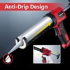 MARSOSAUR Caulk Gun, Non-Drip Electric Caulking Gun with 300 KG
