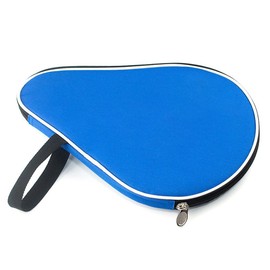 Lipeed Table Tennis Racket Cover, Ping Pong Paddle Bag with Ball Storage, Racket Cover for Rackets, Extra Ball Compartment for 3 Balls, Waterproof Inner Liner Protection