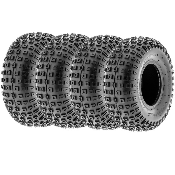 SunF 145/70-6 145/70x6 Tubeless 6 PR 13" ATV UTV Tires
