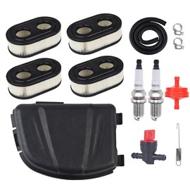(13pcs) 595658 594106 593260 Air Filter Cover Assembly Kit Compatible with Briggs and Stratton Models 103M02 104M02 104M05 09P700 093J02 550E 550EX 575EX 625EX 625EXi 675EXi 725Exi Lawn Mower Engines