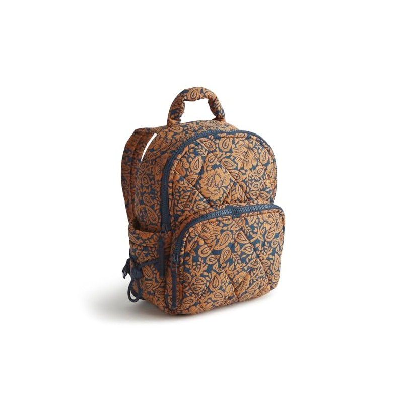 Vera Bradley Women's Featherweight Small Banbury Backpack Bookbag, Lotus Montage