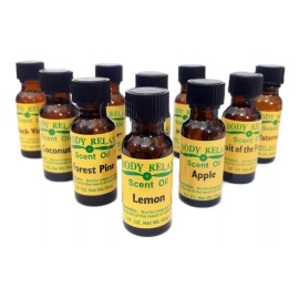 Body Relax Kit 4 Aceites Aromáticos Esencia Aromática Concentrada