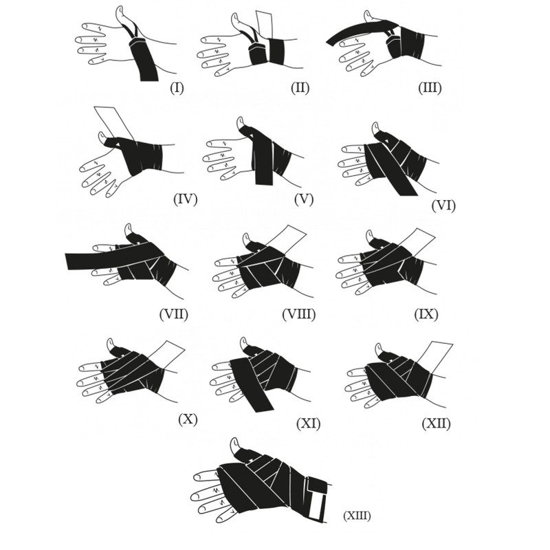 Leone 1947 AB705 Hand Wraps, Italy, 4,5 m