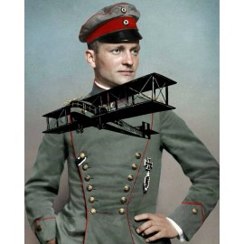 MANFRED VON RICHTHOFEN, RED BARON, PRIVATE PRINTING PICTURE, 6.0 x 4.8 inches