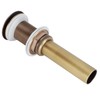 Popup Drain Stopper, Brass Bathroom Sink Drain Stopper, Antique Color