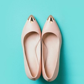 AOKWAWALIY 2 Pairs Metal Shoes Pointed Protectors Solid Color High Heels Toe Cap Tips High Heels Tip Covers Heels for Shoes Protection Decoration