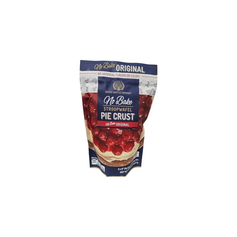 No Bake Stroopwafel Pie Crust, 16oz (Pack of 1)