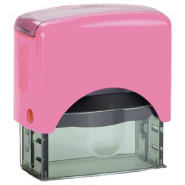Hubco Pink S-844 Self Inking Notary Stamp - Kansas