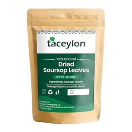 taceylon Naturally grown dried soursop leaves whole1oz(28g)