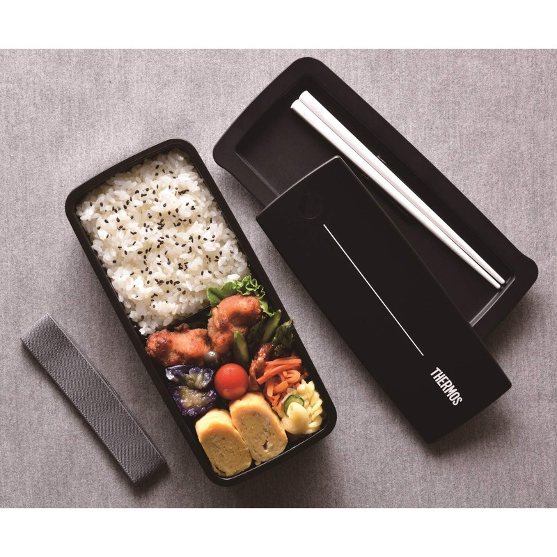 Thermos DJS-700 BK Fresh Lunch Box, 23.7 fl oz (700