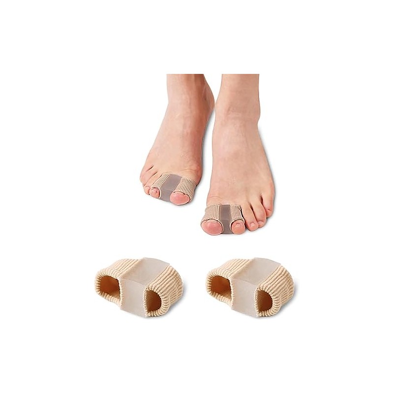 Nirrn Bunion Toe Separators For Overlapping Toes (2Pcs), Gel Toe