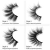 Dysilk 6D false eyelashes, dramatic reusable handmade thick eyelashes, natural