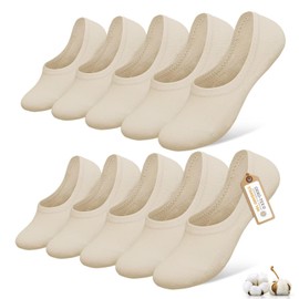 YouShow Womens Socks Size 6-8 Uk Multipack Trainer Socks Mens 6-11 Skin Coloured Ankle Socks Women Cotton Invisible Socks Seamless No Show Casual Boat Socks 10 Pairs Low Cut Sport Socks Men