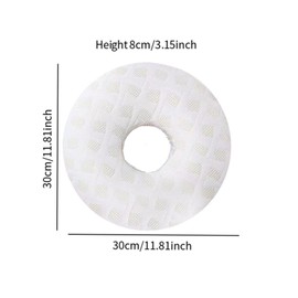 ＫＬＫＣＭＳ Single Hole Ear Pillow for Side Sleeping Lightweight Men Women Elegant Neck Support Perforated Gift Ear Piercing Pillow, Beige