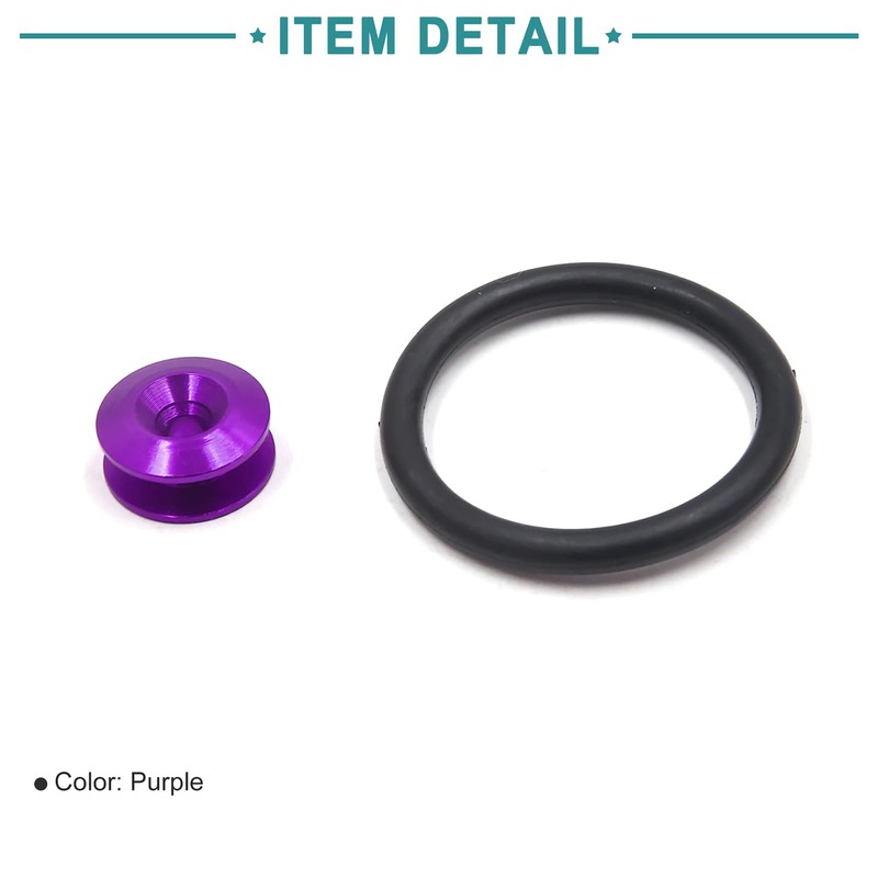 ACROPIX Bumper Trunk Fender Hatch Lid Fastener Kit Quick Release