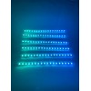 Tzvmny 6PCS 1FT 30CM Single Row Dream Color Chasing Flow