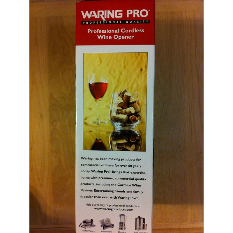Waring Pro Cordless Wine Opener