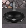 Monarch Abode Bathroom Sink – 17-Inch Oval Drop In Bathroom
