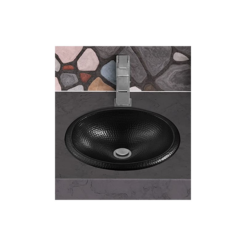 Monarch Abode Bathroom Sink – 17-Inch Oval Drop In Bathroom